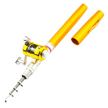 Mini Telescopic Fishing Rod with Spinning Reel 1M