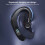 Bluetooth-headset för företag och sport med digitalt 7