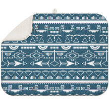 Tapis d'égouttage de cuisine style bohème à motif floral 45,7 x 61 cm en microfibre