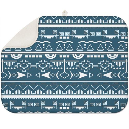 Toalha de Cozinha Boho Floral 18x24 Polegadas em Microfibra