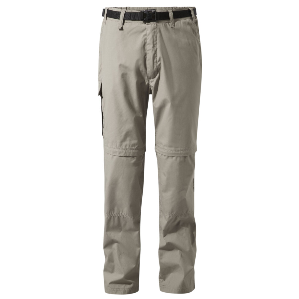 Craghoppers (40S, Beach) Mens Kiwi Peached Convertible Trousers