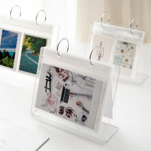 Acrylic Desktop Photo Album for Kids 4x6 Photos