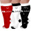 Christmas Compression Socks Wide Calf Knee Length 3 Pairs 1