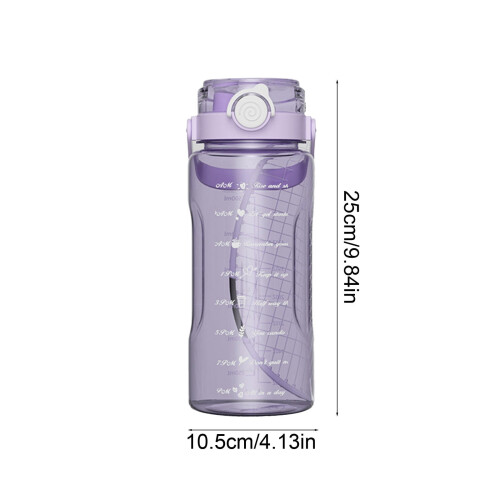 Μονωμένο αθλητικό μπουκάλι νερού 1500ml χωρίς BPA, στεγανό 2
