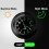 Motorcycle Handlebar Clock Aluminum Waterproof Quartz Watch 4