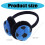 COMEET Soccer Pattern Earmuffs Warm Plush Unisex 1 Pair 3