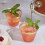 Gold Rimmed Disposable Plastic Wine Glasses 9 oz 7