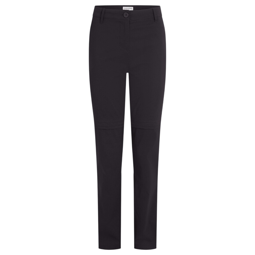 Craghoppers (24 Uk L, Black) Womens/Ladies Kiwi Pro Iii Convertible Trousers