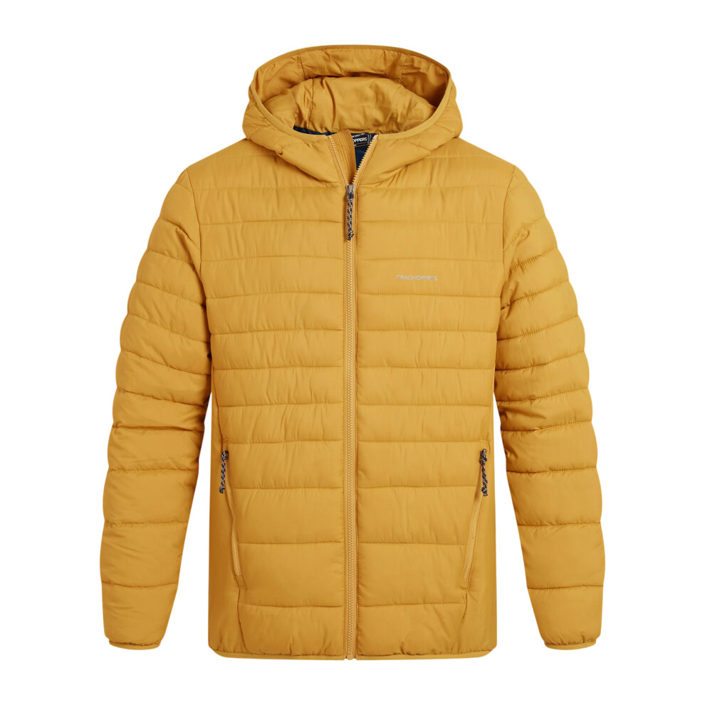 Craghoppers (M, Beesewax) Mens Compresslite Ix Hooded Padded Jacket