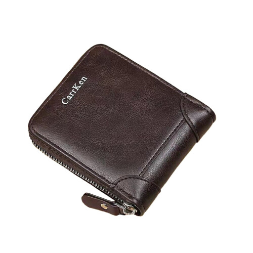 Women's Vegan Leather Bifold Wallet with RFID Blocking and
