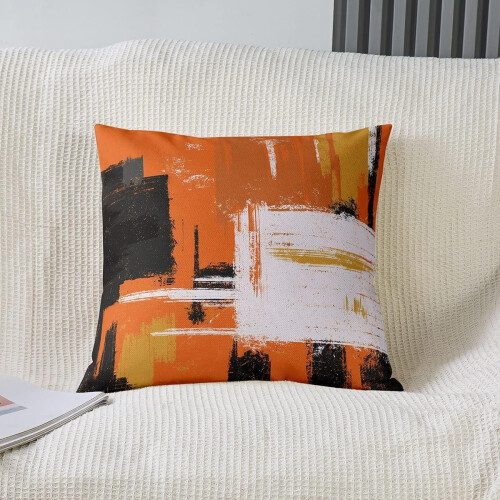 Conjunto de 2 capas de almofada abstratas 40x40cm 1