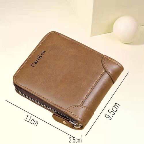 Women's Vegan Leather Bifold Wallet with RFID Blocking and 1