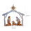 Christmas Nativity Scene Ground Stake with LED Lights 5