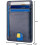 PUMIER slim minimalist leather wallet with RFID blocking - 8