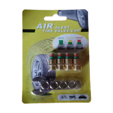 Tire Pressure Gauge with Visual Alerts and Leak-Proof Cap