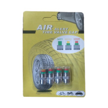 Tire Pressure Gauge with Visual Alerts and Leak-Proof Cap