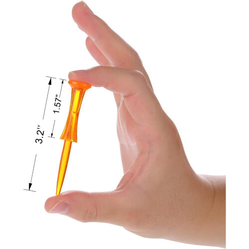 Golftees Plast 3-1/4" 50-pack 1