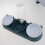 Pet Water Dish Double Bowl with Automatic Dispenser 7