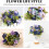 Artificial Peonies Bouquet Vintage White Silk 5-Head Blue 6