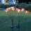Solcellehavelamper med 3 sommerfugle, 3 farver, IP65 8