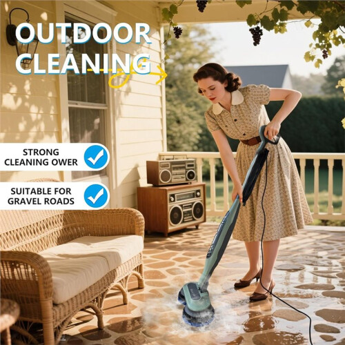 Replacement Brush  for  Steam Mop S7000 Series - Includes Scrub Pads