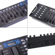 192 DMX Controller Stage Lighting DJ Equipment DMX Console for LED Par Moving  Laser Spotlights Controller US Plug