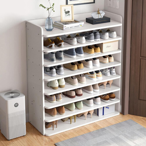 Living And Home (8-Tier, 82cm W) Modern Shoe Rack for Entryway