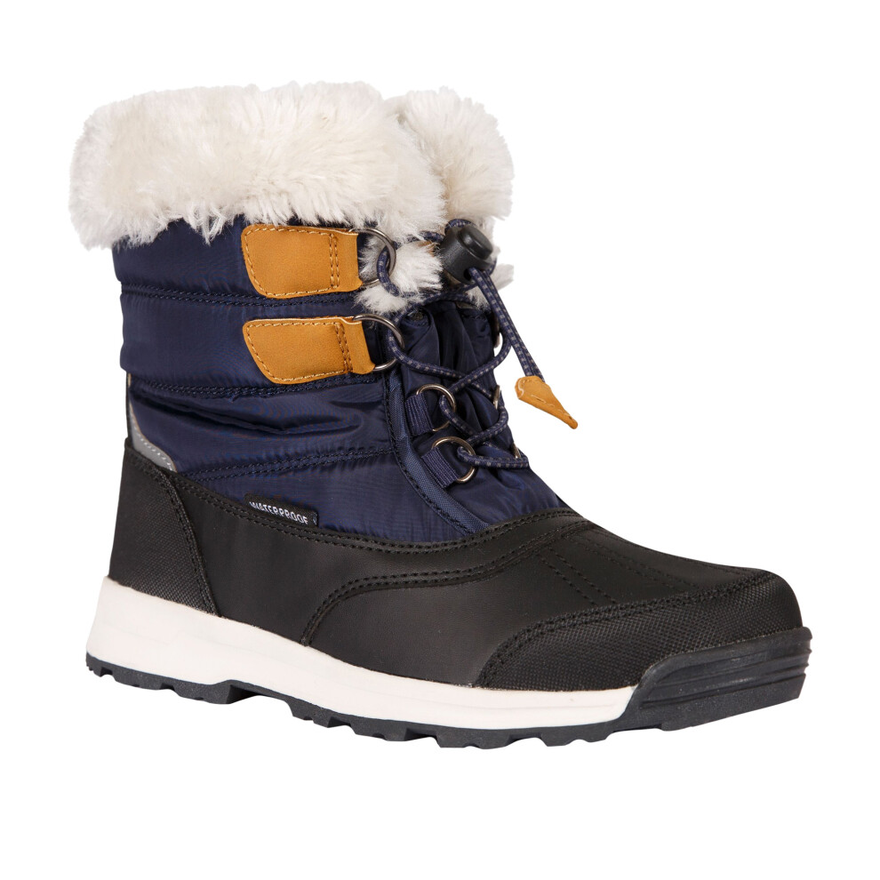 Trespass (12 Uk Child, Navy) Childrens/Kids Ratho Snow Boots