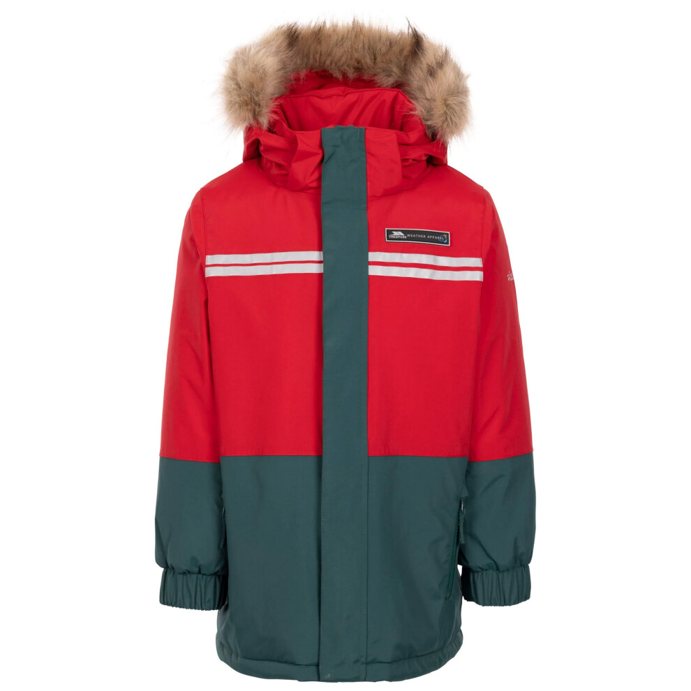 Trespass (9-10 Years, Red) Childrens/Kids Laytone Raincoat