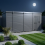 14x4 Pent Composite Shed Tanalised (Single Door, No Windows) 3