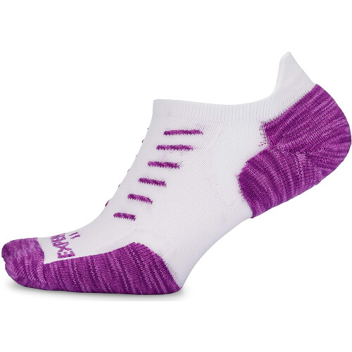 Thorlo Experia No-Show Tab Socks, Very Berry