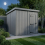 8x9 Pent Composite Shed Tanalised (Single Door, No Windows) 3
