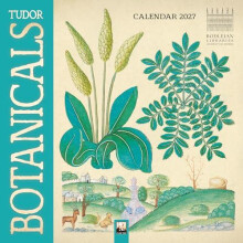 Bodleian Libraries Tudor Botanicals Mini Wall Calendar 2027 Art Calend