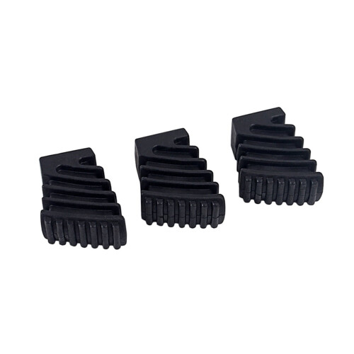 Drum Rubber Feet for Cymbal Stand Black 3 Pack 1