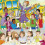 Feestachtergrondbanner met magische schoolbus (1 stuk) 2