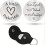 Pocket Hug Token Keychain Warm Meaningful Gift 1pc 1