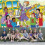 Feestachtergrondbanner met magische schoolbus (1 stuk) 5