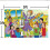 Feestachtergrondbanner met magische schoolbus (1 stuk) 6