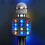 Microphone karaoké sans fil Bluetooth avec lumière RGB 8