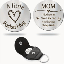 Pocket Hug Token Keychain – Warm Meaningful Gift 1pc