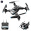Τηλεκατευθυνόμενο παιχνίδι drone με κάμερα HD 1080P και κράτημα υψομέτρου για 1