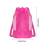 Net-strandtaske til sandlegetøj – pink, 50x23 cm 6