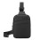 Τσάντα Crossbody Μαύρη μικρή τσάντα Sling για άνδρες και γυναίκες 2