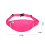 Pink justerbar mavetaske med 1 stk. 3