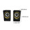 Draagbare laptopluidsprekers met USB 2.0 en krachtige resonantie 3