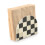 Porte-serviettes à damier en acrylique (1 pièce) 2