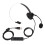 USB-telefonheadset Enkeltsidet støjreduktion til 1