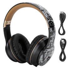 Trådløst Bluetooth-headset BT5.0 Støjreducerende stereo