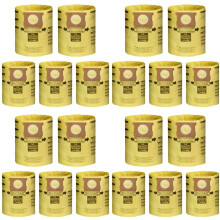 20 Pack Vacuum Dust Filter Bags for 5-8 Gallon  Wet Dry Vacuum Cleaners, 90661 906-61 9066100 90671 9067100,Etc