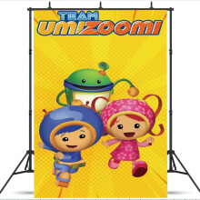 Tím Umizoomi Party Supplies Banner Background1ks